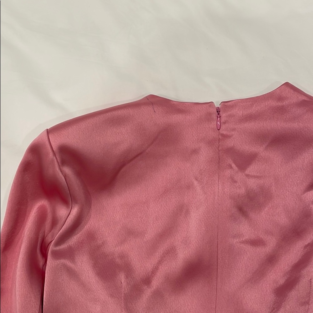 Cinq a Sept Pink Ruched Dress - Picture 8 of 9
